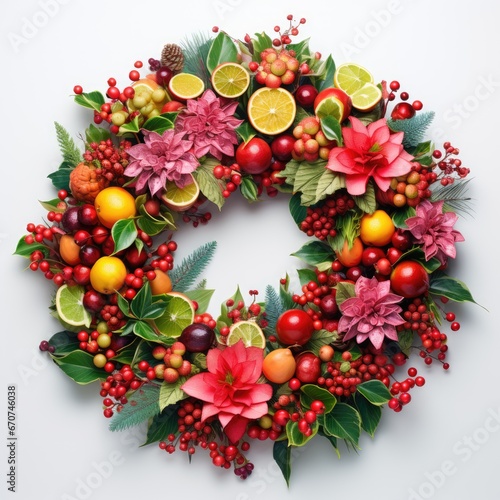 "Festive Wreath Extravaganza: Unleash Your Holiday Creativity" Generativ ai.