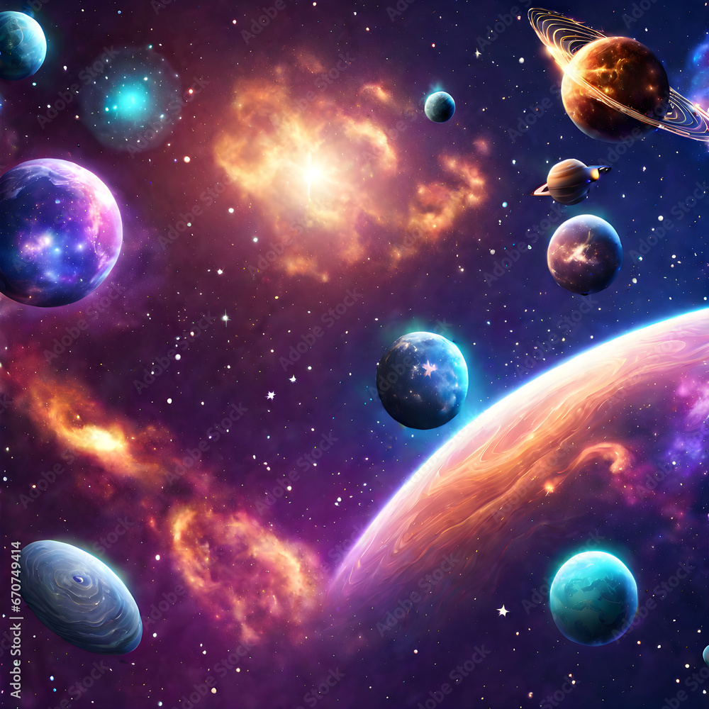 Magnificent space background, mysterious universe, perfect for zoom wallpaper Magnificent space background, mysterious universe, perfect for zoom wallpaper