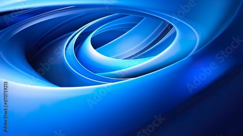 futuristic blue background with wave and swirl pattern, colorful illustration
