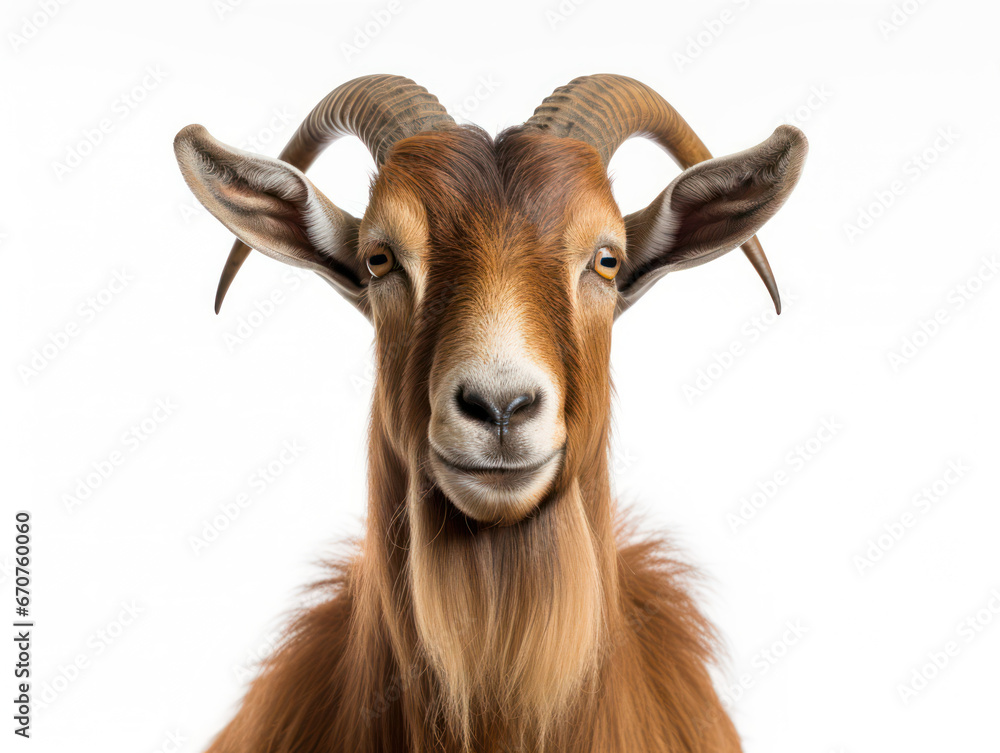 Ibex Studio Shot Isolated on Clear Black Background, Generative AI Ibex Studio Shot Isolated on Clear Black Background, Generative AI