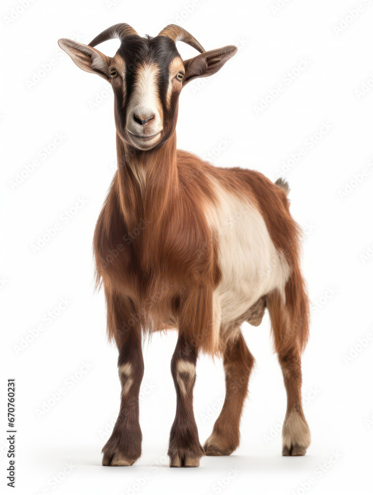 Ibex Studio Shot Isolated on Clear Black Background, Generative AI Ibex Studio Shot Isolated on Clear Black Background, Generative AI