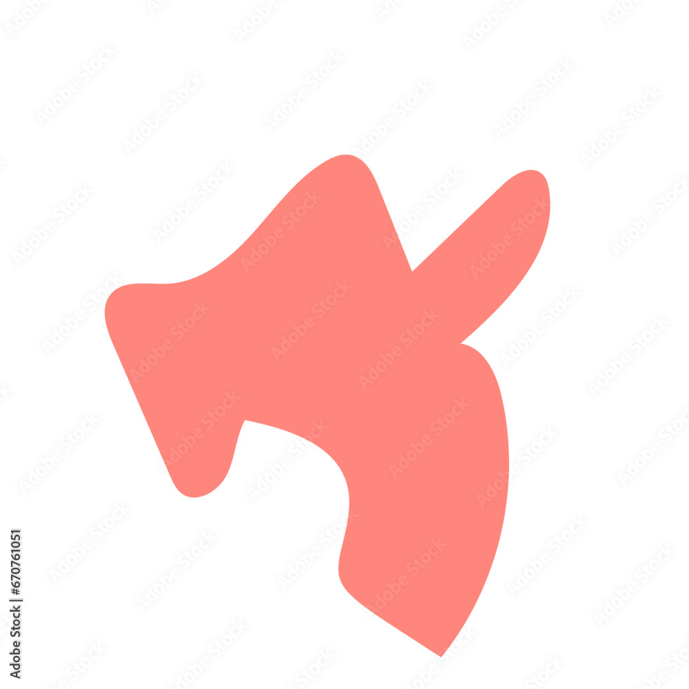Red green abstract shapes Red green abstract shapes