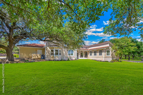 a home back yard