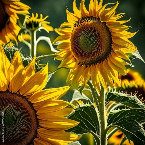 sunflower on the field