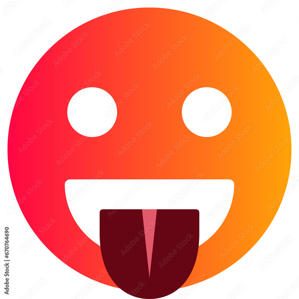 face with tongue face with tongue