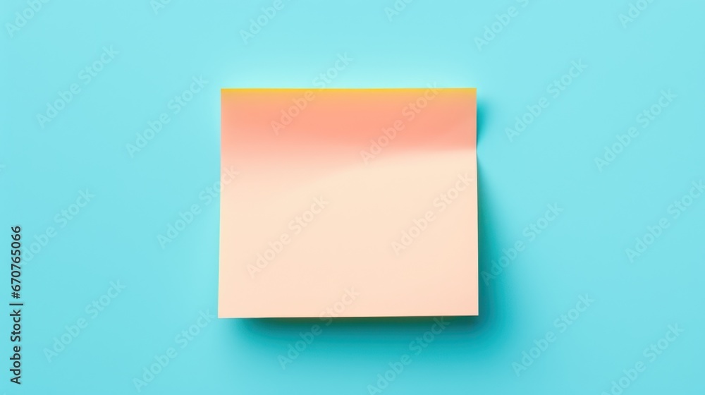 memo stick is placed on the wall, awaiting notes memo stick is placed on the wall, awaiting notes