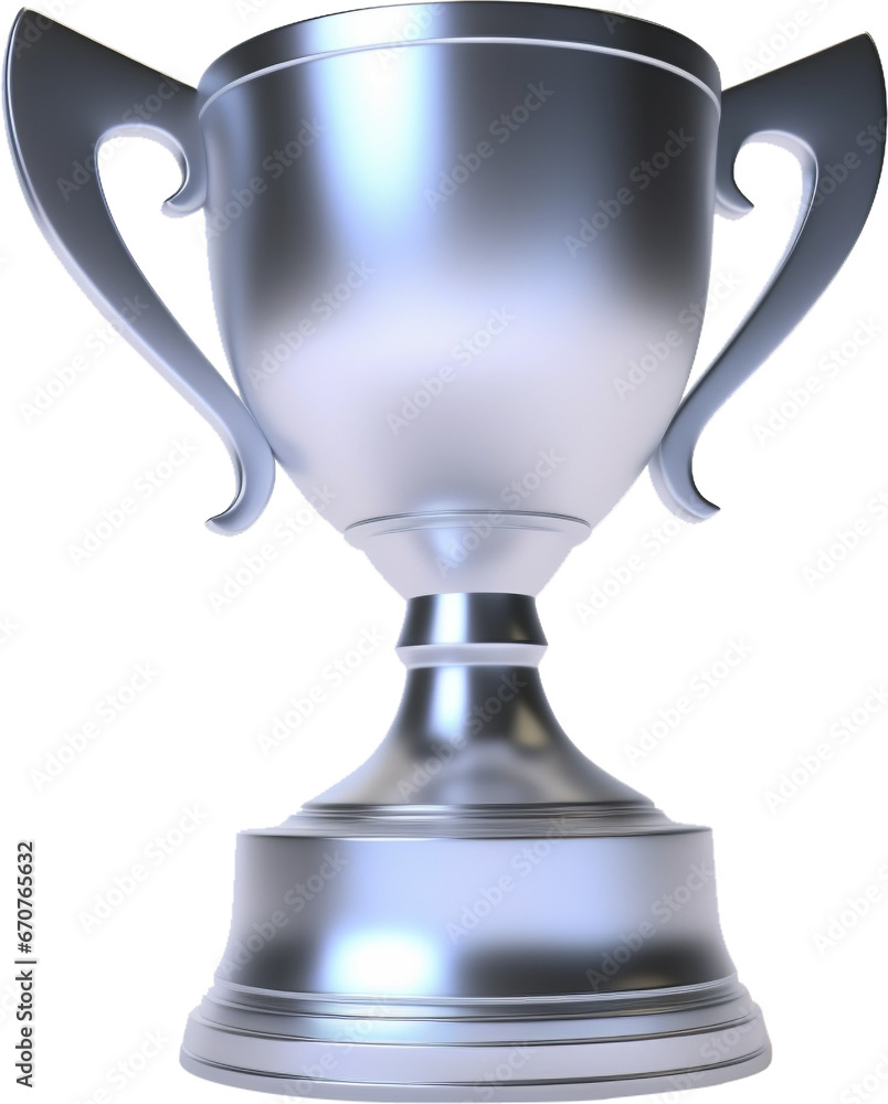 3d silver trophy cup icon 3d silver trophy cup icon