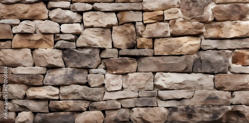Background of stone wall texture, natural stone wall texture for design, Generative AI illustrations.