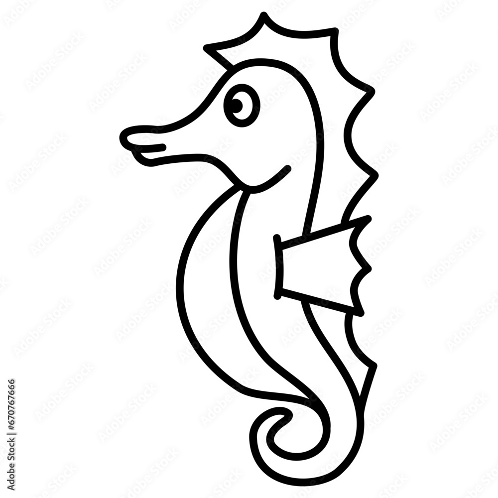 seahorse animal ocean cartoon seahorse animal ocean cartoon