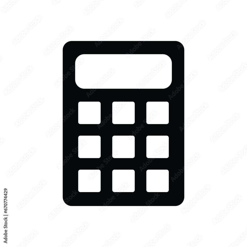 Calculator Icon Vector Design Template Calculator Icon Vector Design Template