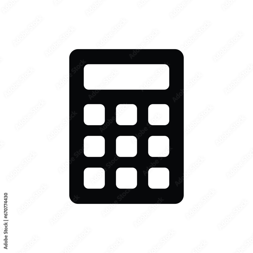 Calculator Icon Vector Design Template Calculator Icon Vector Design Template