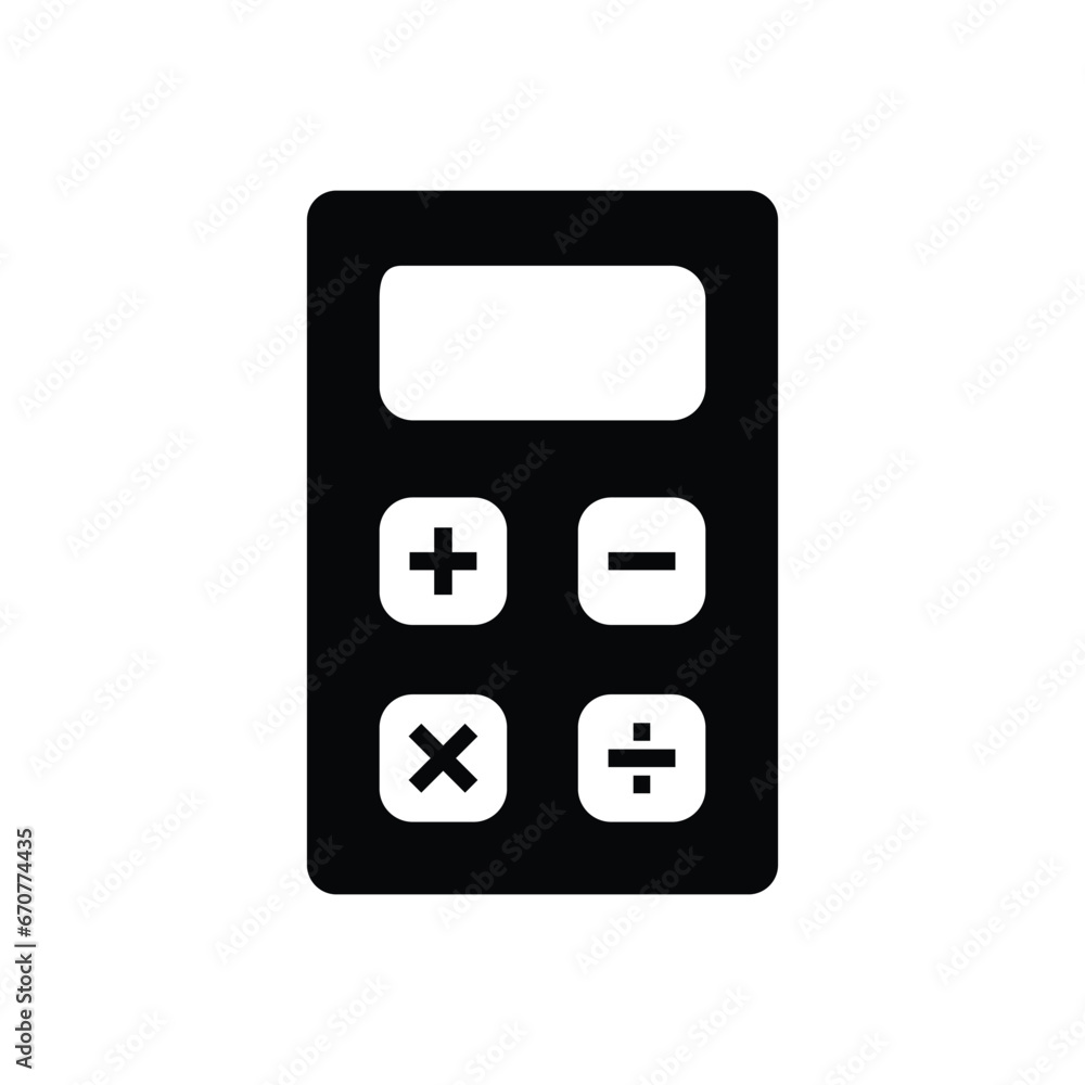 Calculator Icon Vector Design Template Calculator Icon Vector Design Template