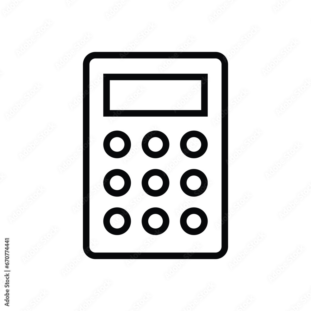 Calculator Icon Vector Design Template Calculator Icon Vector Design Template
