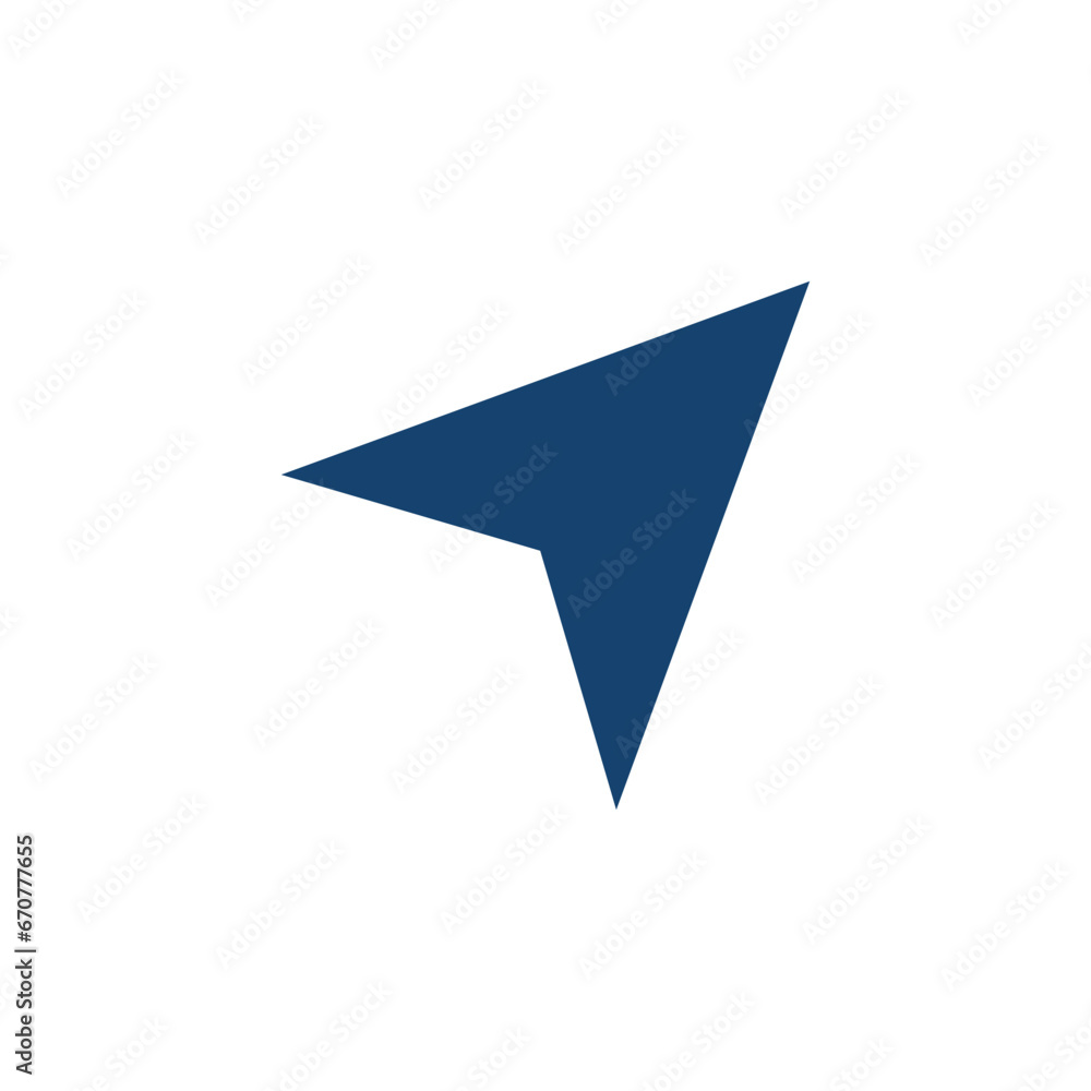 Compass Arrow Icon Vector Design Template Compass Arrow Icon Vector Design Template
