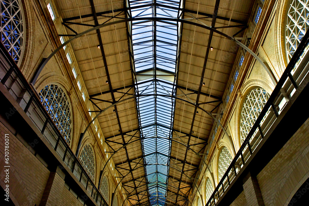 The Grand Nave lets light filter into the Ferry Building, San Francisco 