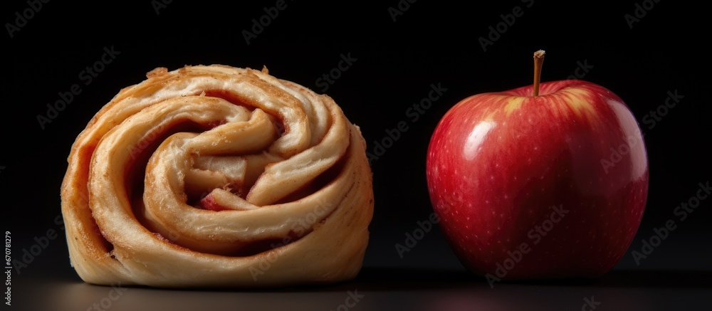 Apple and cinnamon pastry
