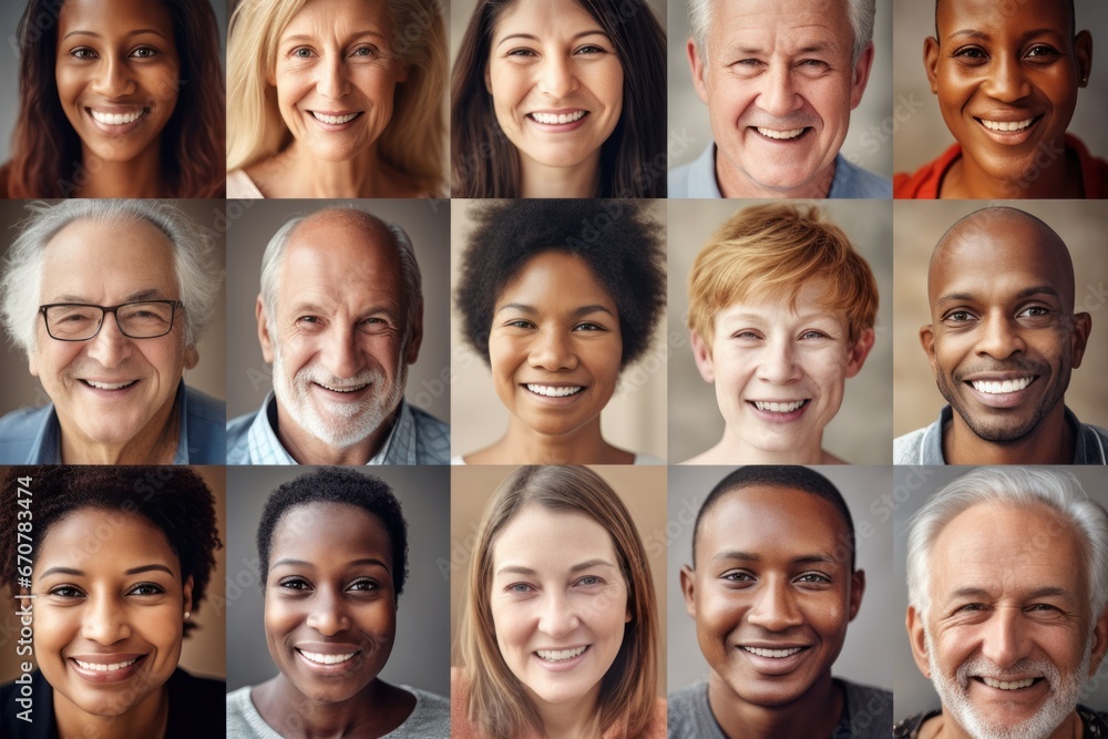 Happy Different Nationalities Kids and Adults Group Headshots in Mosaic Collage Collection. Lots of Smiles. Happy Different Nationalities Kids and Adults Group Headshots in Mosaic Collage Collection. Lots of Smiles.