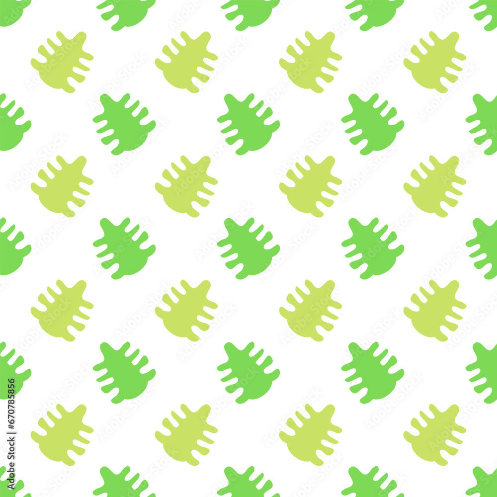Fototapeta premium Botanical floral pattern design with flower motif. nature decorative background in flat style. repeat and seamless vector for wallpapers, wrapping paper, packaging, printing business, textile, fabric