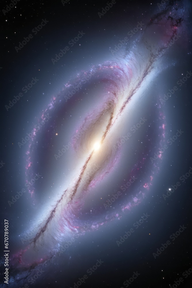 Obraz premium Spiral Galaxy in Space