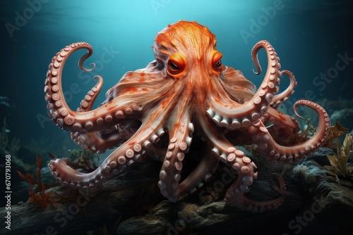 An Octopus animal