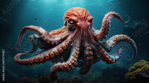 An Octopus animal