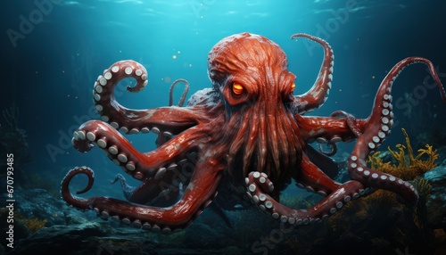 An Octopus animal