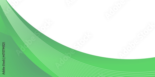 abstract green wave background