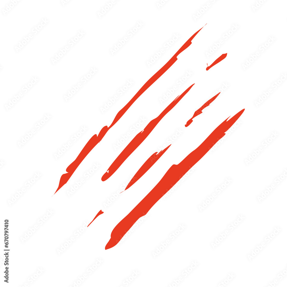 Claws scratches vector Claws scratches vector
