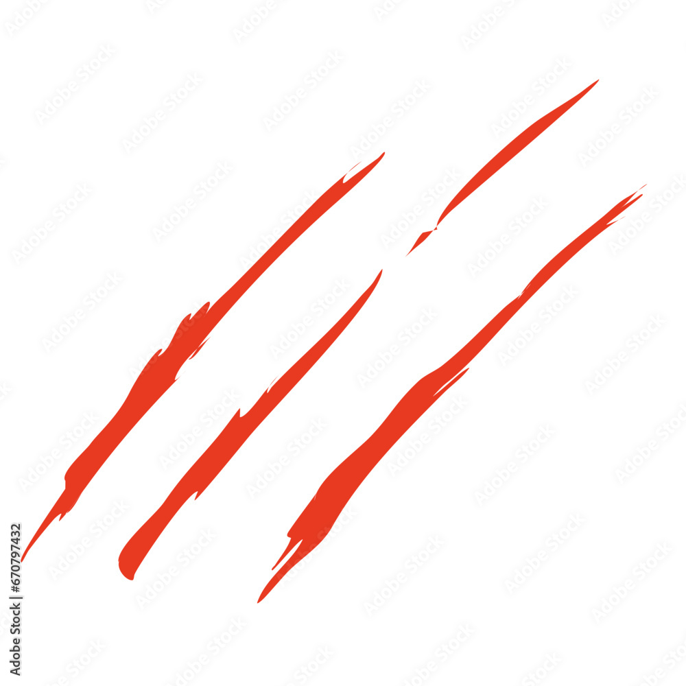 Claws scratches vector Claws scratches vector
