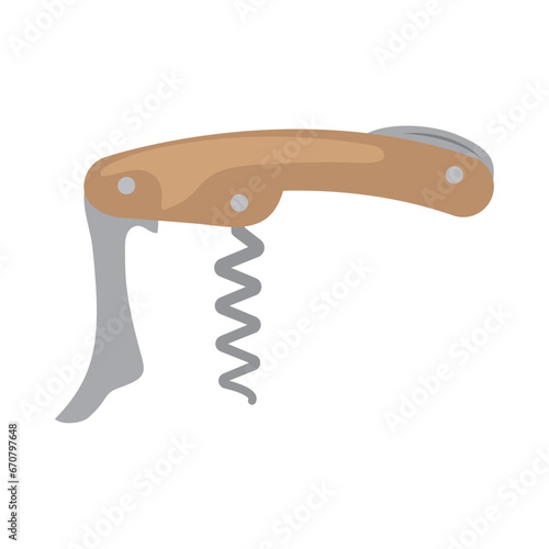 corkscrew design illustration