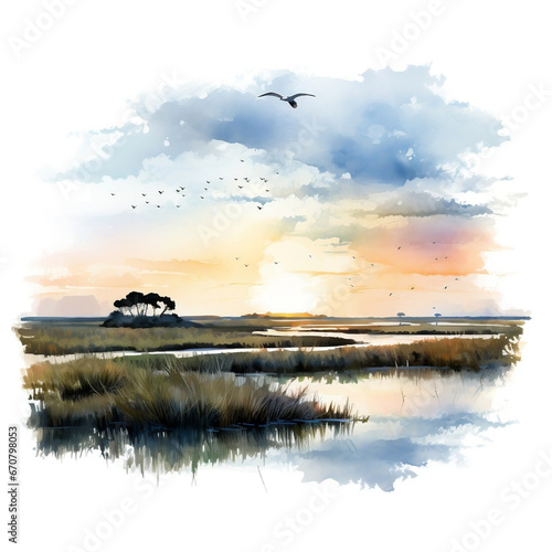 Lowcountry, Saltmarsh Sunrise