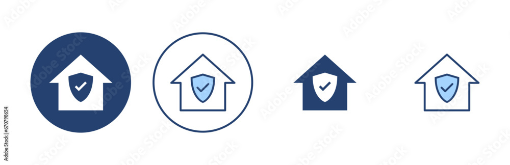 home insurance icon vector. home protection sign and symbol home insurance icon vector. home protection sign and symbol