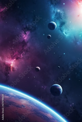 space themed wallpaper/background 