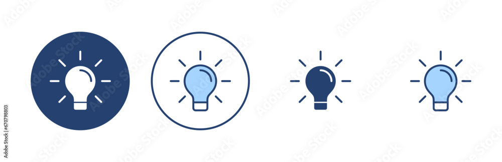 Lamp icon vector. Light bulb sign and symbol. idea symbol. Lamp icon vector. Light bulb sign and symbol. idea symbol.