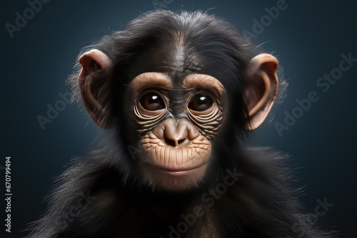 A Chimpanzee animal © Mahenz