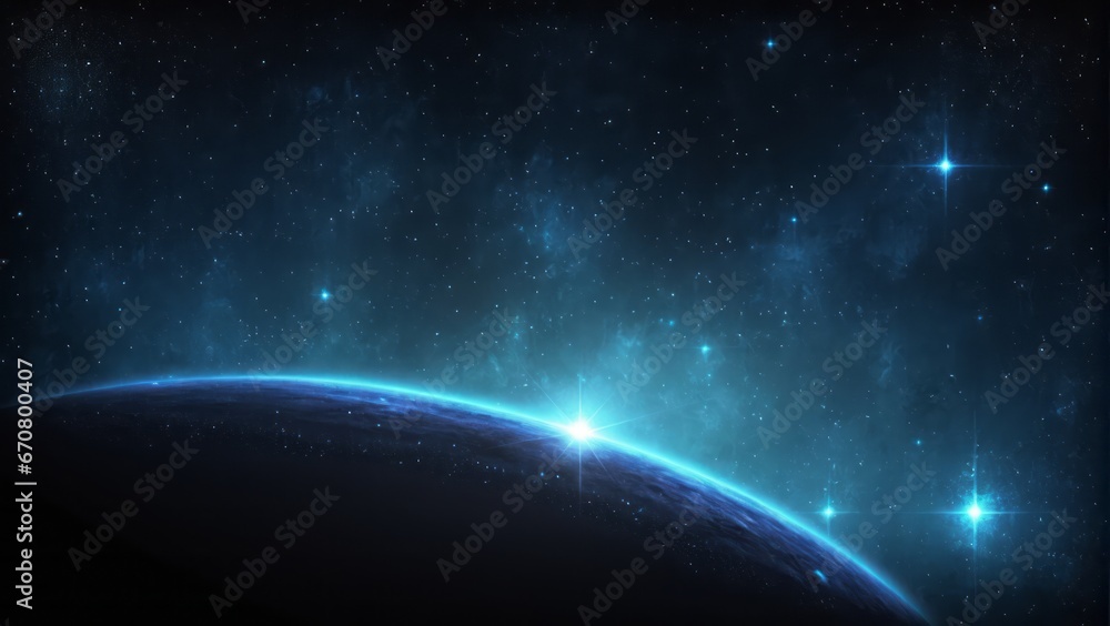 Fototapeta premium space themed wallpaper/background