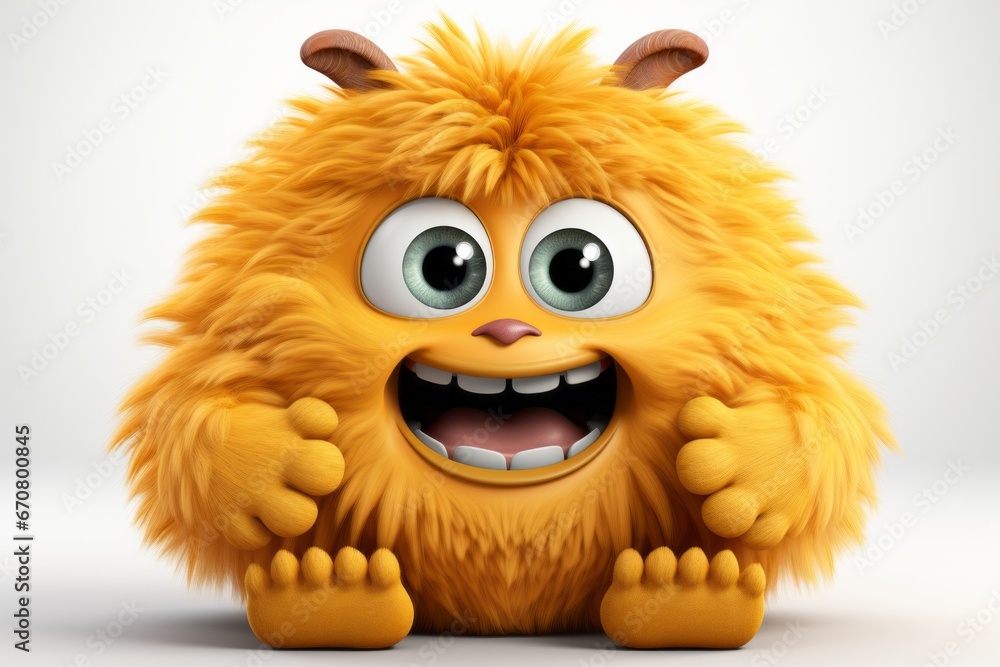 Friendly furry monster with multiple arms and a warm, welcoming demeanor, perfect for a huggable character, Generative AI Friendly furry monster with multiple arms and a warm, welcoming demeanor, perfect for a huggable character, Generative AI