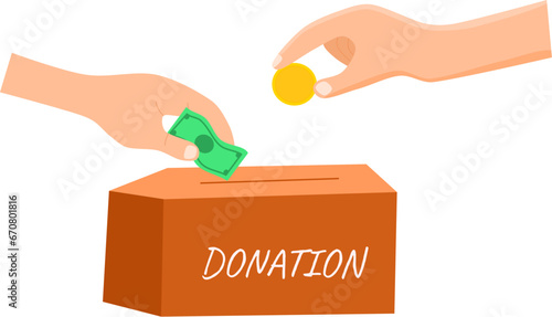 Donation and charity