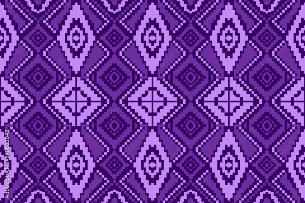 Ikat ethnic textile seamless pattern design, tribal boho traditional embroidery on a vector background, and Aztec fabric carpet with mandala ornaments, all rich in cultural and artistic heritage Ikat ethnic textile seamless pattern design, tribal boho traditional embroidery on a vector background, and Aztec fabric carpet with mandala ornaments, all rich in cultural and artistic heritage