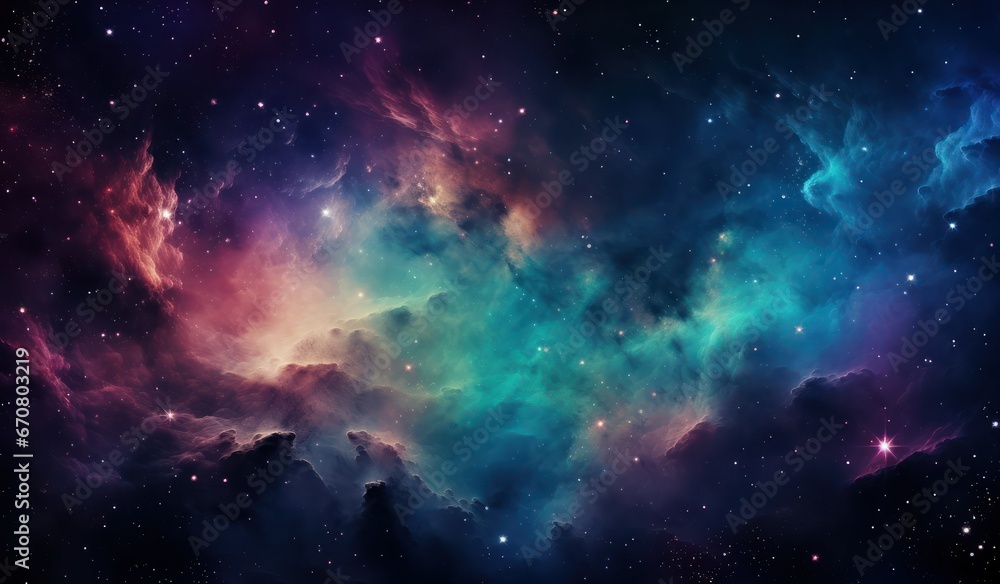 Nebula and galaxies in space. Abstract cosmos background, Realistic nebula and shining stars. Colorful cosmos with stardust Nebula and galaxies in space. Abstract cosmos background, Realistic nebula and shining stars. Colorful cosmos with stardust