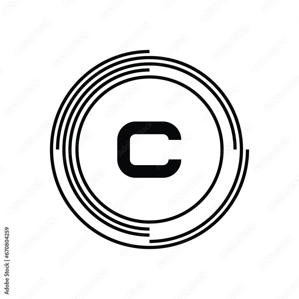 Initial Letter C Logo Template Vector Design Initial Letter C Logo Template Vector Design