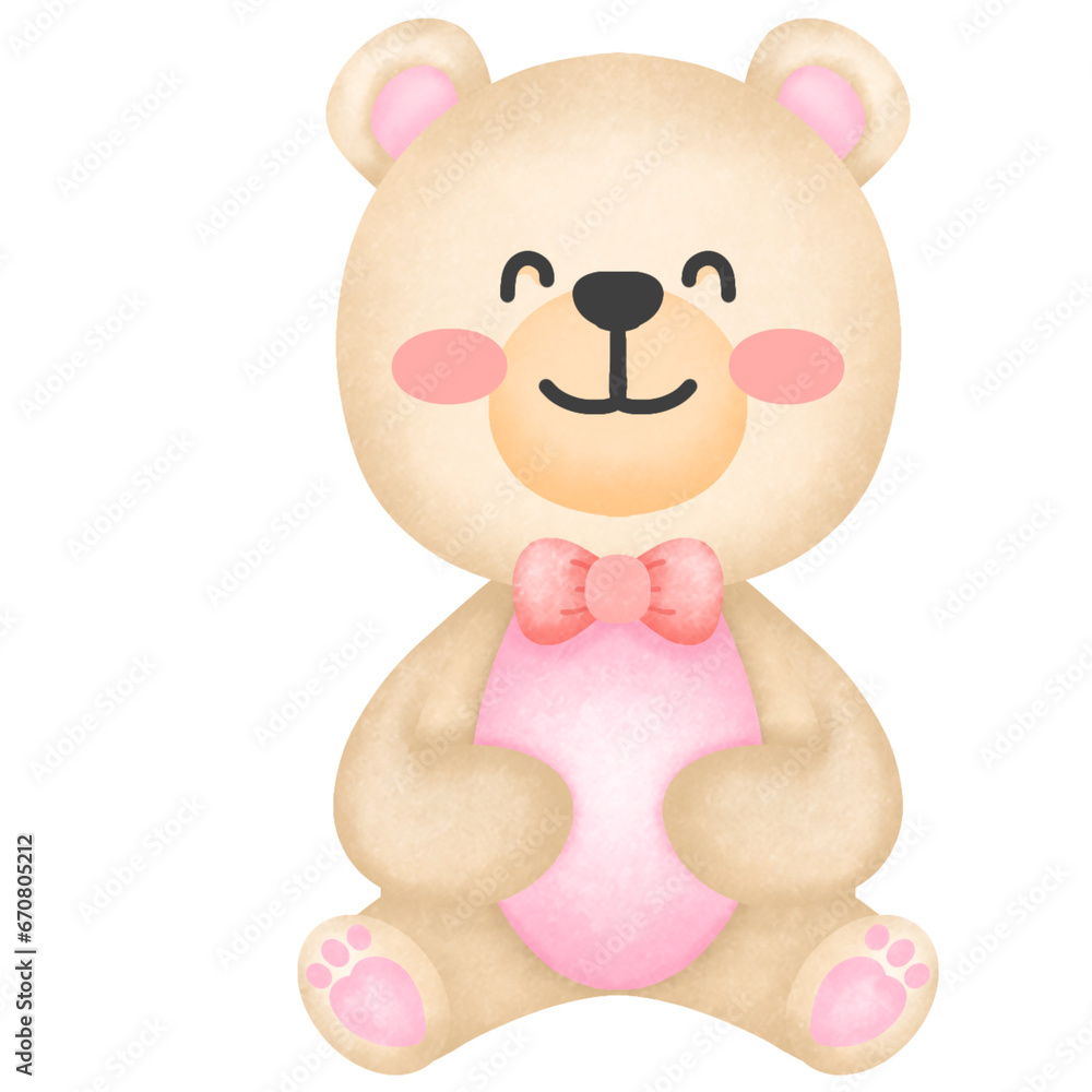 A collection of cute little bears for the Valentine's Day festival. A collection of cute little bears for the Valentine's Day festival.