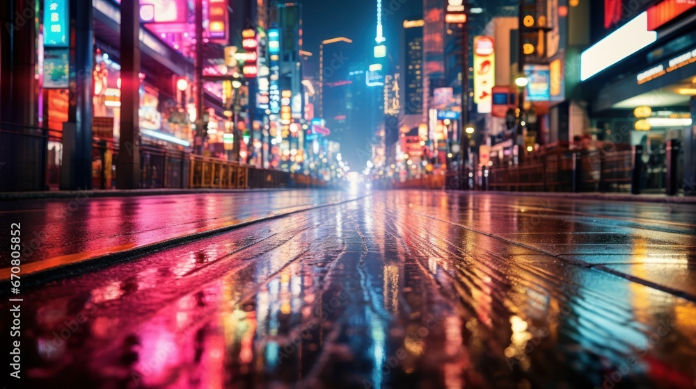 The mesmerizing urban bokeh and blurred illuminations