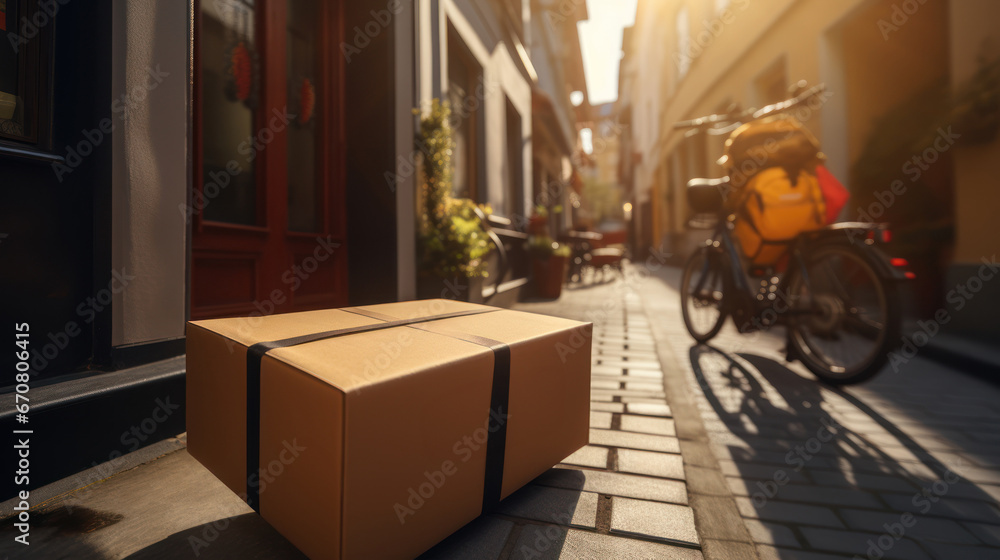 Swift courier brings packages to your doorstep Swift courier brings packages to your doorstep