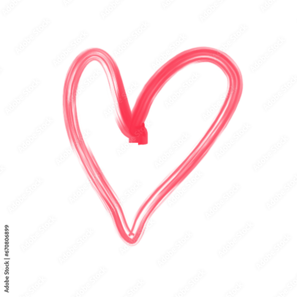 Hand drawn heart Elements Hand drawn heart Elements