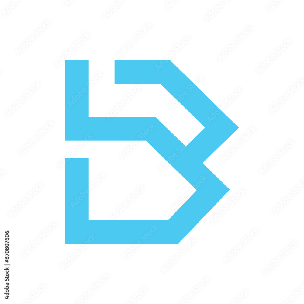 Monogram initial b letter mark logo design. Monogram design vector b logo. Monogram initial letter mark b logo. Design simple b monogram Monogram initial b letter mark logo design. Monogram design vector b logo. Monogram initial letter mark b logo. Design simple b monogram
