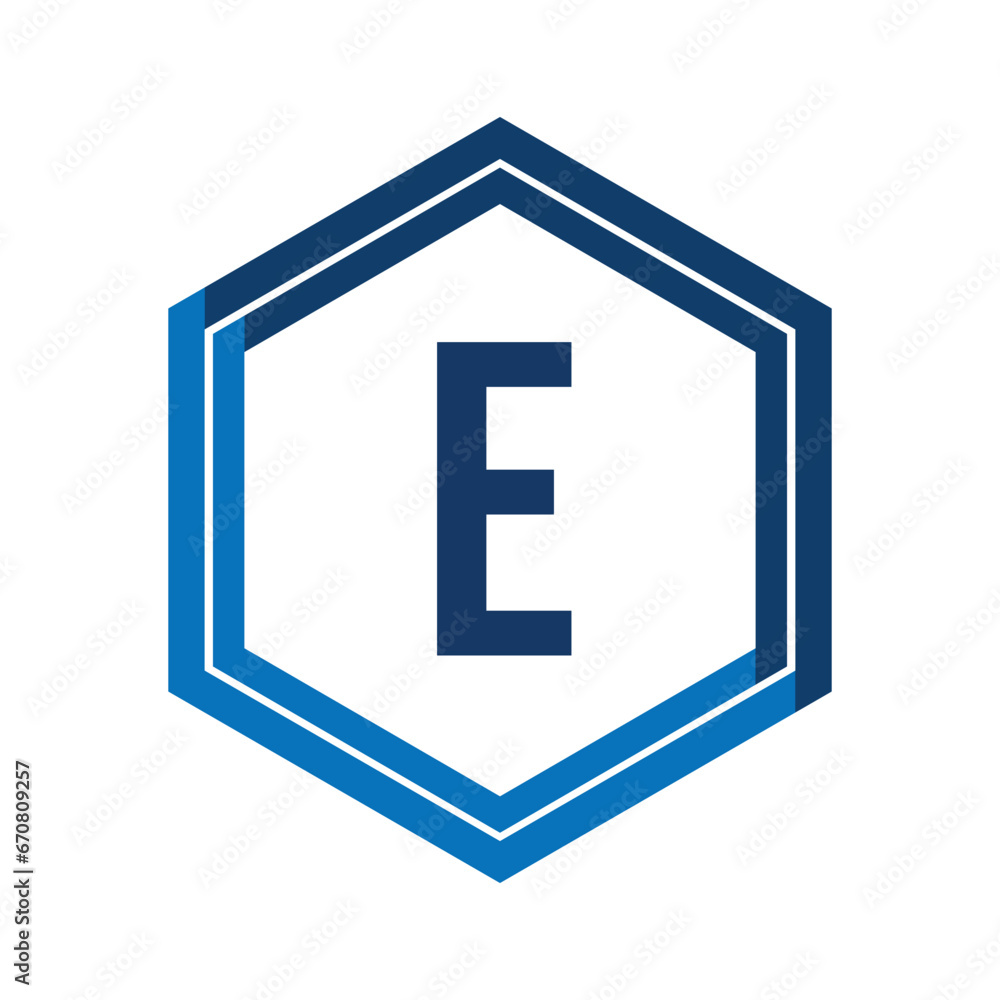 Initial Letter Logo E Template Vector Design Initial Letter Logo E Template Vector Design