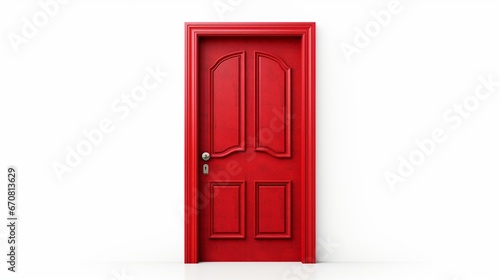 A red door