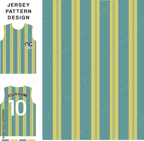 Abstract line concept vector jersey pattern template for printing or sublimation sports uniforms football volleyball basketball e-sports cycling and fishing Free Vector.