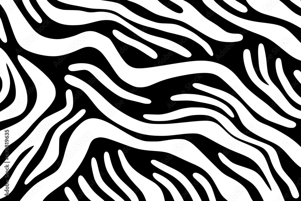 Obraz premium Animal skin silhouette seamless pattern background. Good for fashion fabrics, children’s clothing, postcards, email header, wallpaper, banner, posters, events, covers, and more.